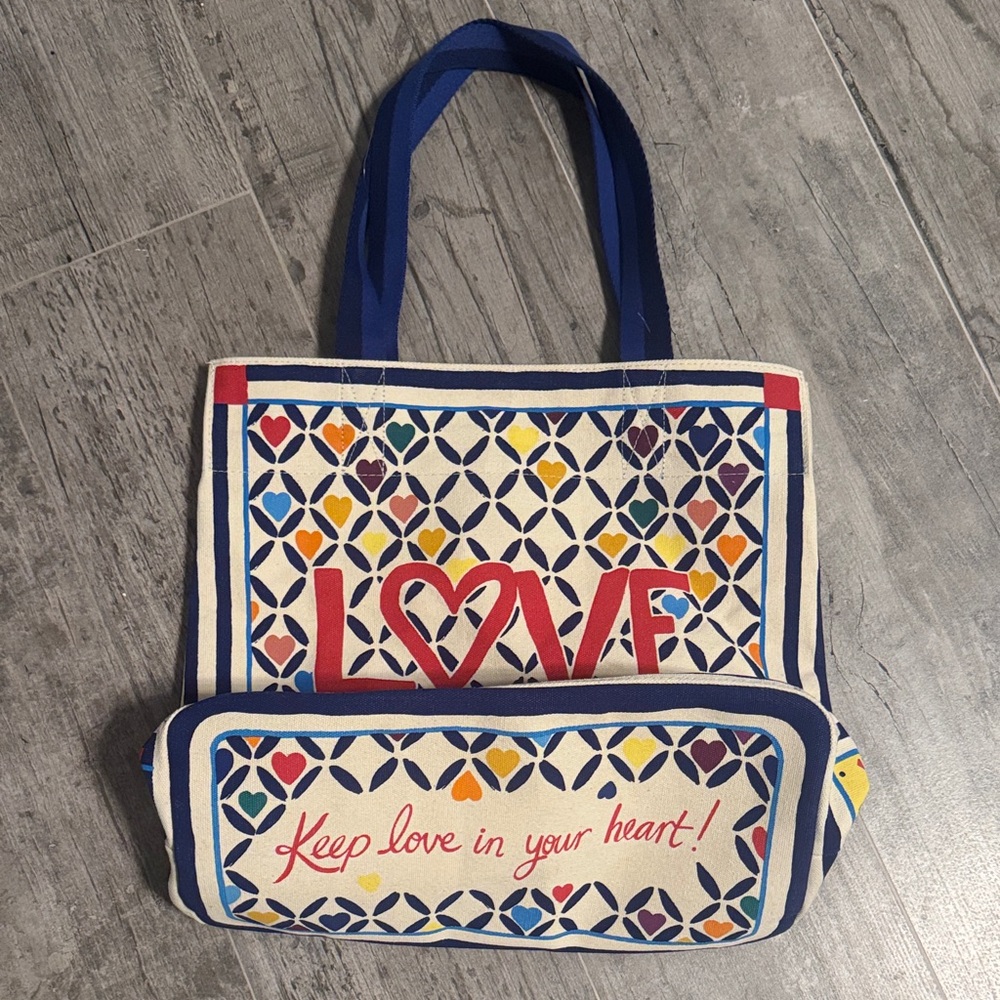 Brighton love tote  Heart love pattern brand new